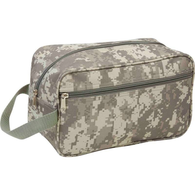 camouflage toiletry bag